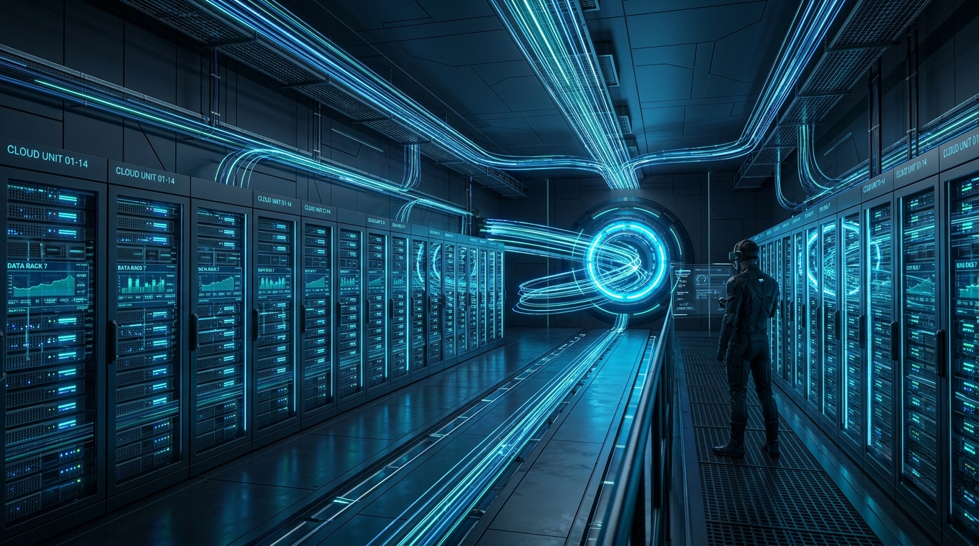 High speed cloud server room