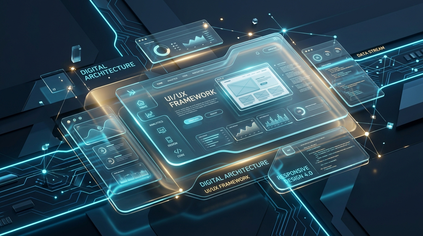 Modern AI-assisted web design architecture